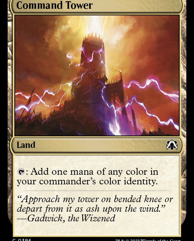 Command Tower [March of the Machine Commander]