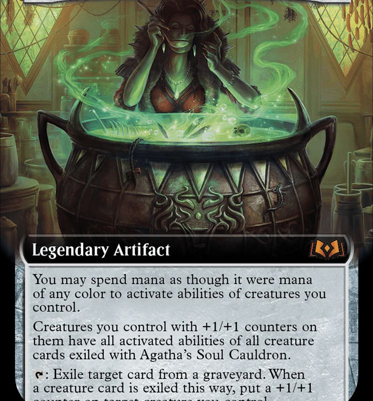Agatha's Soul Cauldron (Extended Art) [Wilds of Eldraine]