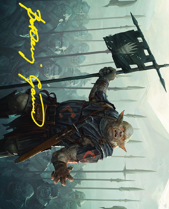 Ugluk of the White Hand Art Card (Gold-Stamped Signature) [The Lord of the Rings: Tales of Middle-earth Art Series]