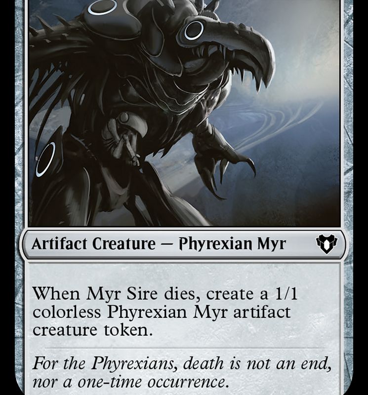 Myr Sire [Commander Masters]