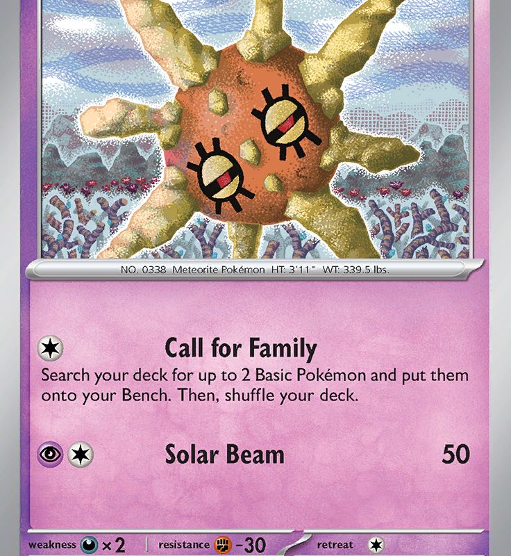 Solrock (093/197) [Scarlet & Violet: Obsidian Flames]