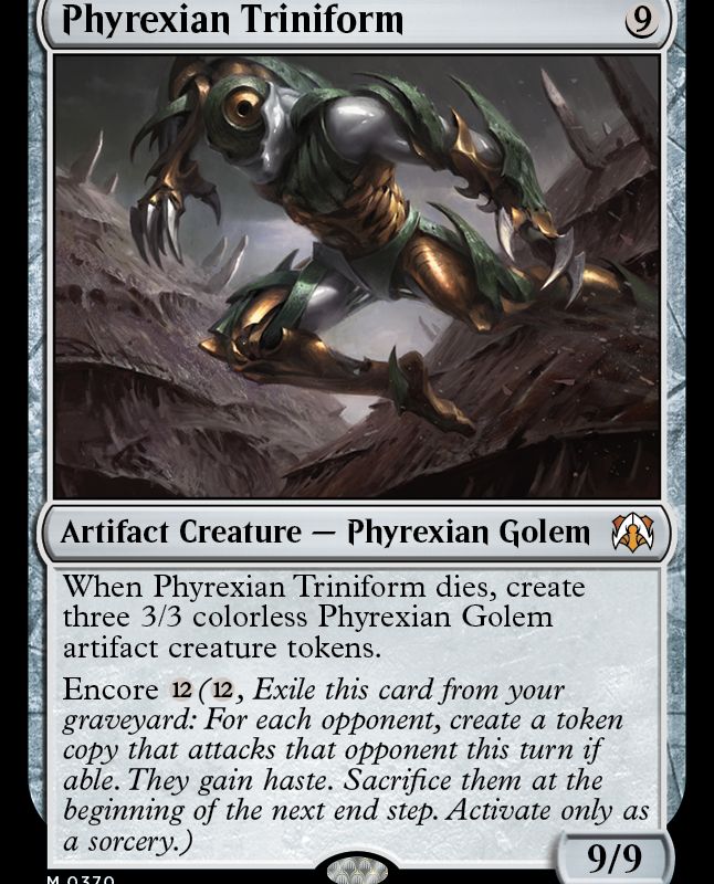 Phyrexian Triniform [March of the Machine Commander]