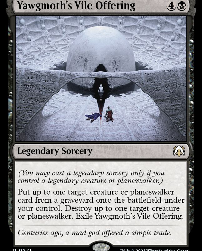 Yawgmoth's Vile Offering [March of the Machine Commander]
