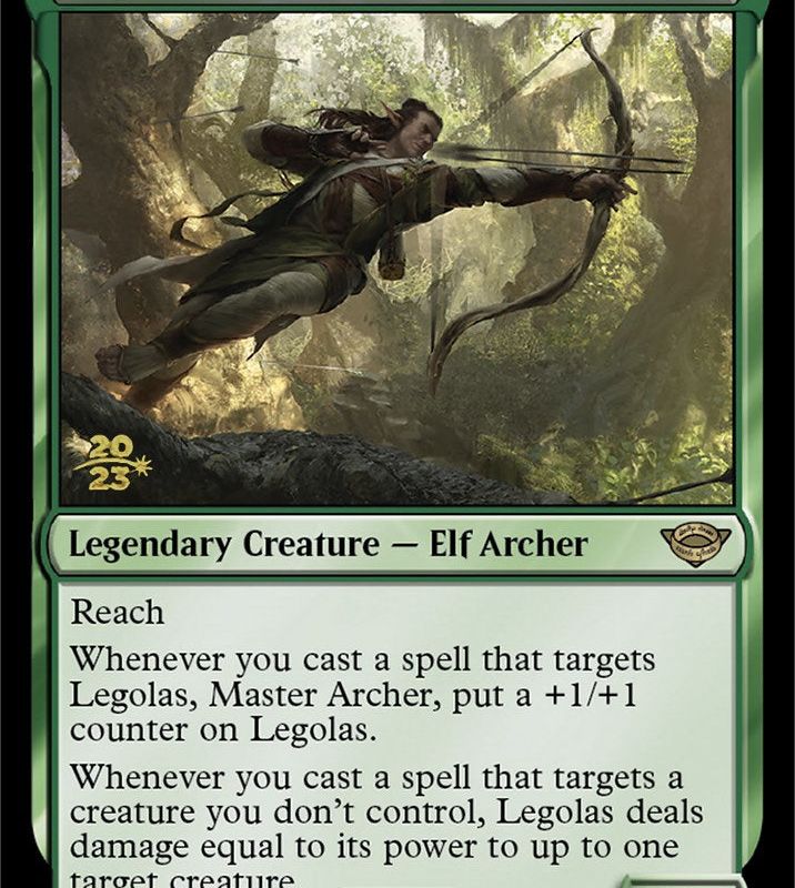 Legolas, Master Archer [The Lord of the Rings: Tales of Middle-Earth Prerelease Promos]