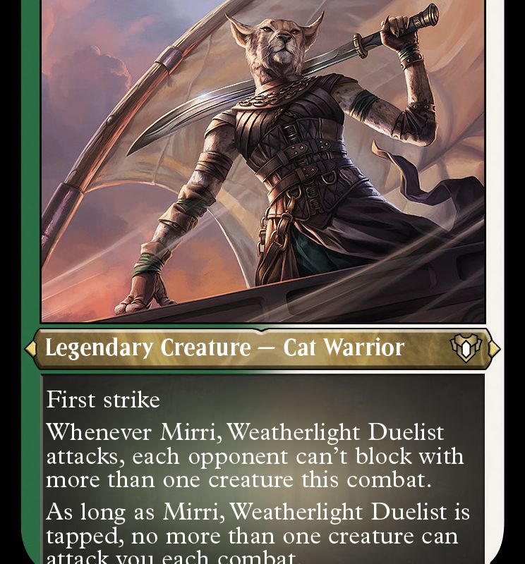 Mirri, Weatherlight Duelist (Foil Etched) [Commander Masters]