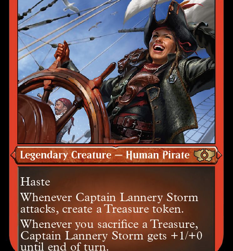 Captain Lannery Storm (Foil Etched) [Multiverse Legends]