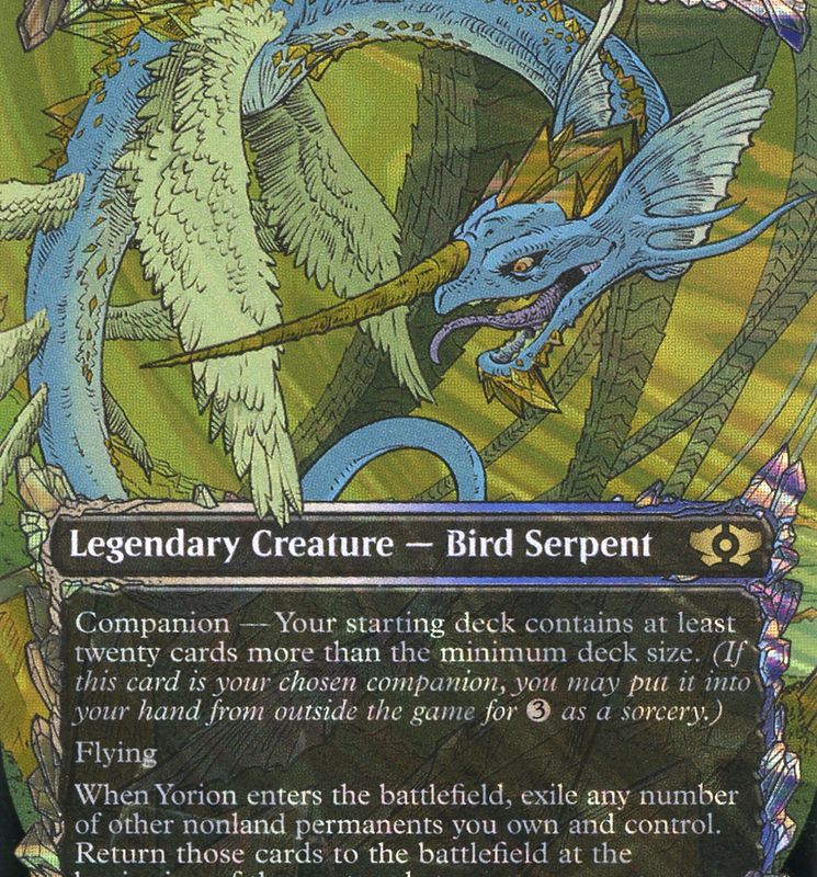 Yorion, Sky Nomad (Halo Foil) [Multiverse Legends]