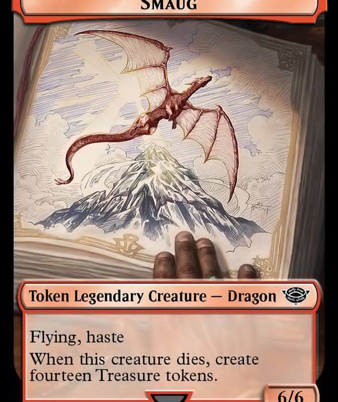 Smaug Token [The Lord of the Rings: Tales of Middle-Earth Tokens]