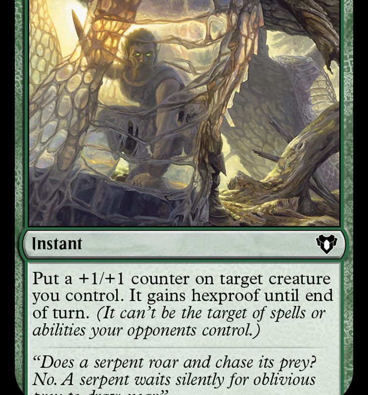 Snakeskin Veil [Commander Masters]