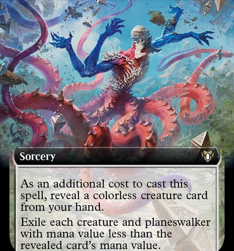 Calamity of the Titans (Extended Art) [Commander Masters]
