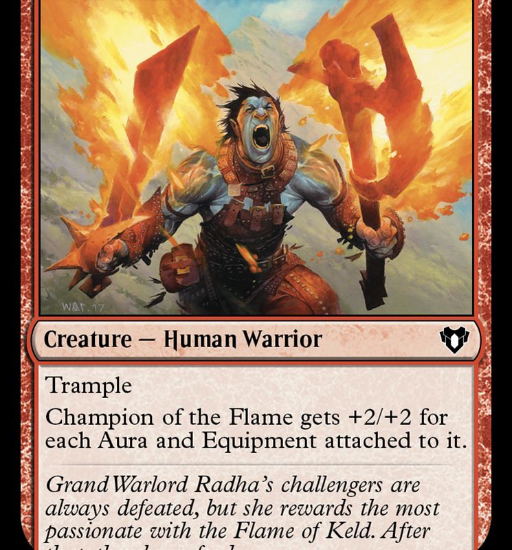 Champion of the Flame [Commander Masters]