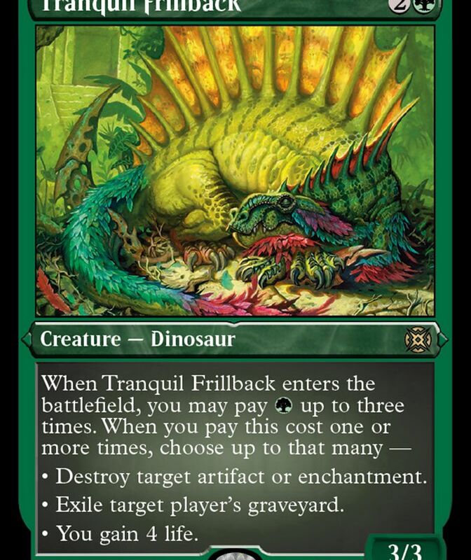 Tranquil Frillback (Foil Etched) [March of the Machine: The Aftermath]