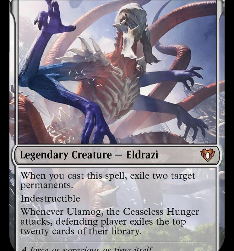 Ulamog, the Ceaseless Hunger [Commander Masters]