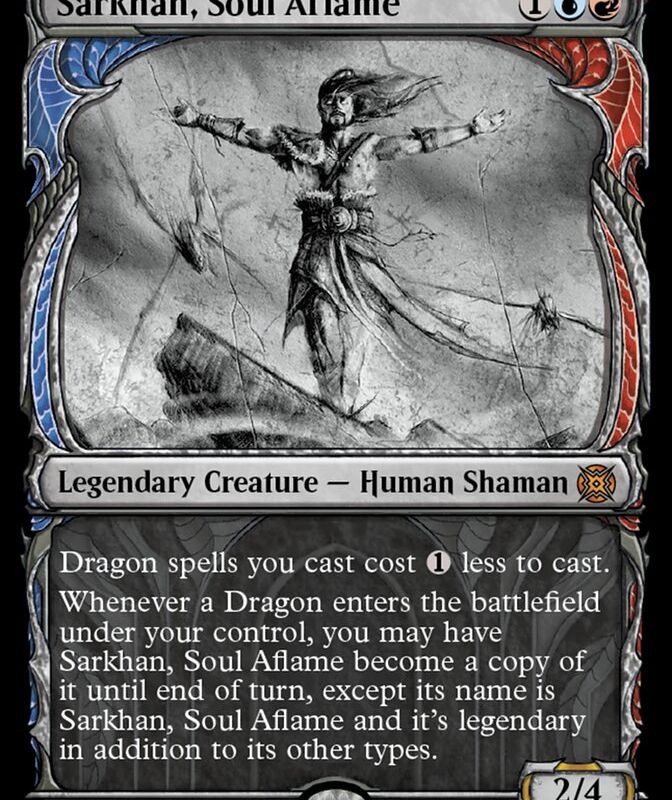 Sarkhan, Soul Aflame (Showcase Halo Foil) [March of the Machine: The Aftermath]
