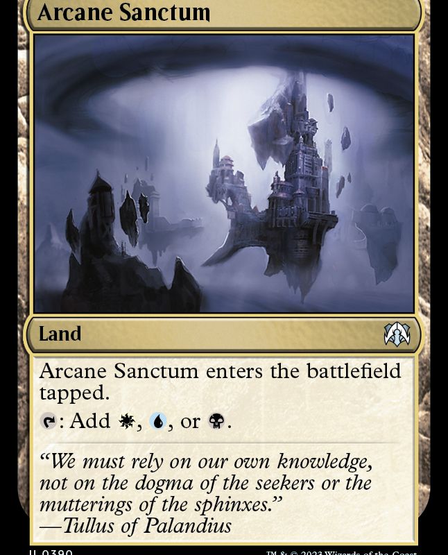 Arcane Sanctum [March of the Machine Commander]