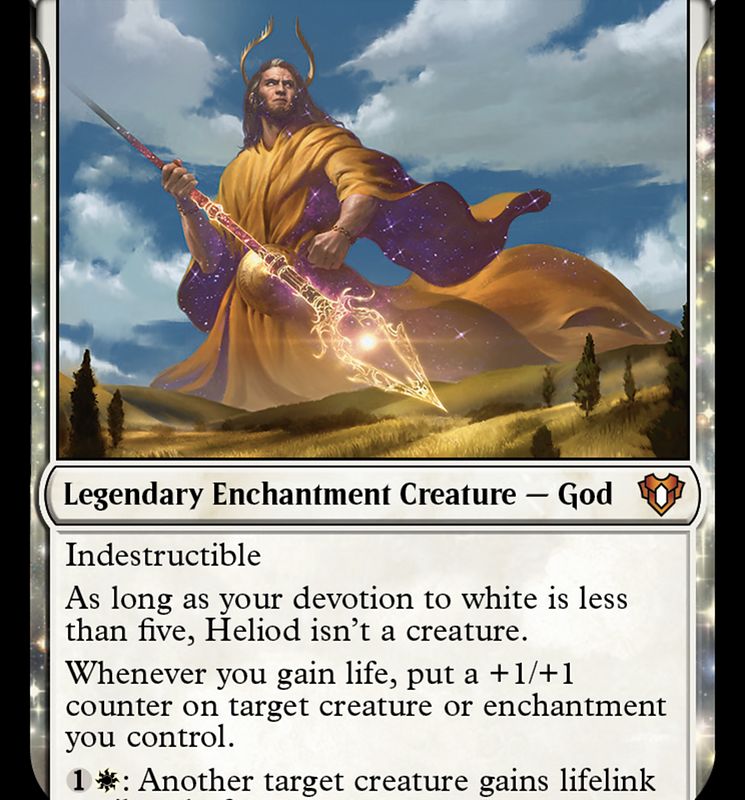 Heliod, Sun-Crowned [Commander Masters]