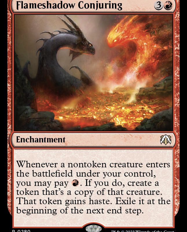 Flameshadow Conjuring [March of the Machine Commander]