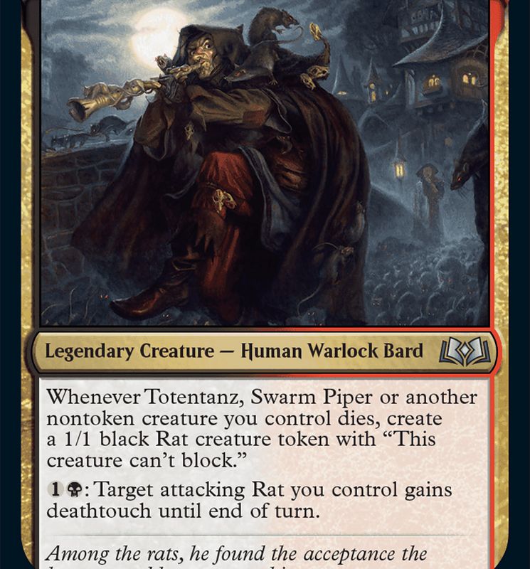 Totentanz, Swarm Piper [Wilds of Eldraine]