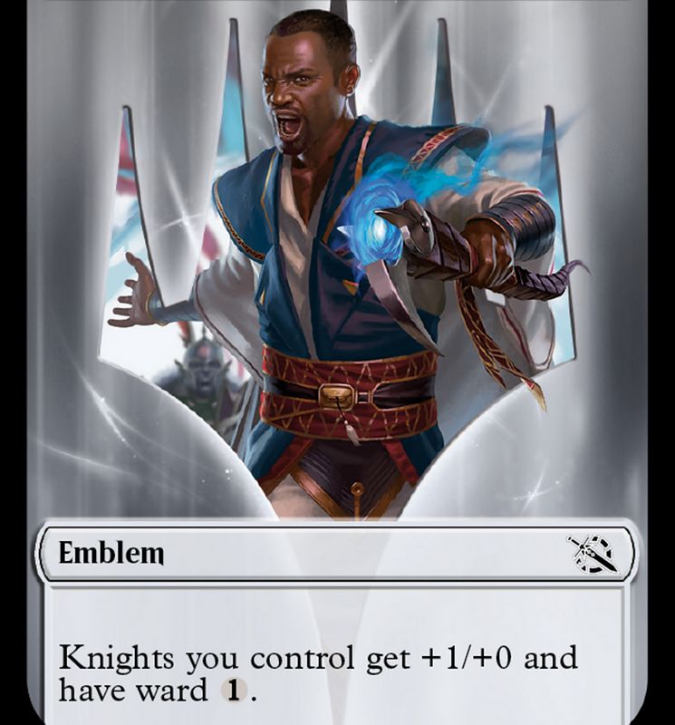 Teferi Akosa of Zhalfir Emblem [March of the Machine Tokens]