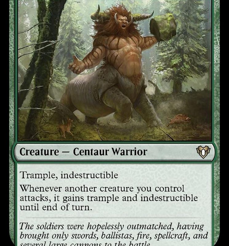 Stonehoof Chieftain [Commander Masters]