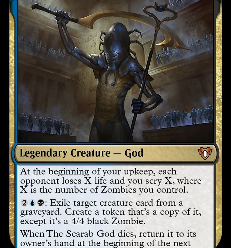 The Scarab God [Commander Masters]