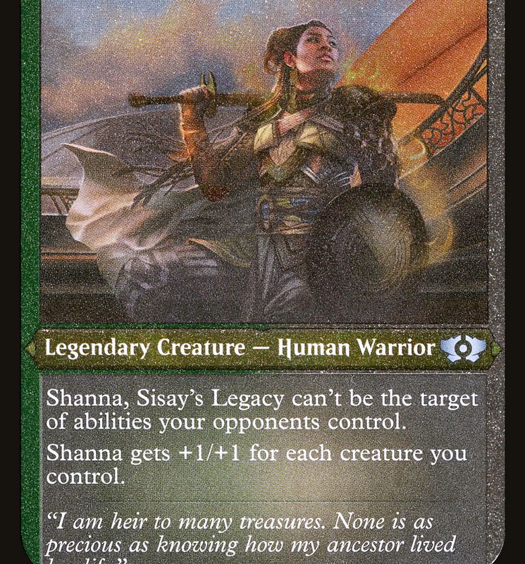 Shanna, Sisay's Legacy (Foil Etched) [Multiverse Legends]