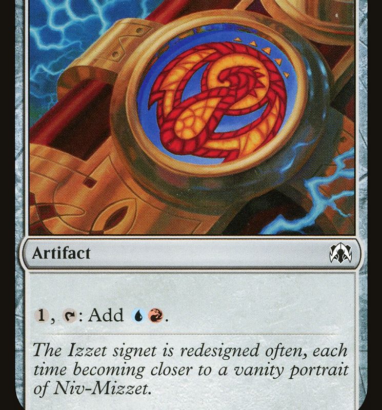 Izzet Signet [March of the Machine Commander]