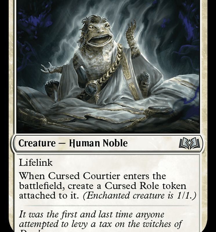 Cursed Courtier [Wilds of Eldraine]