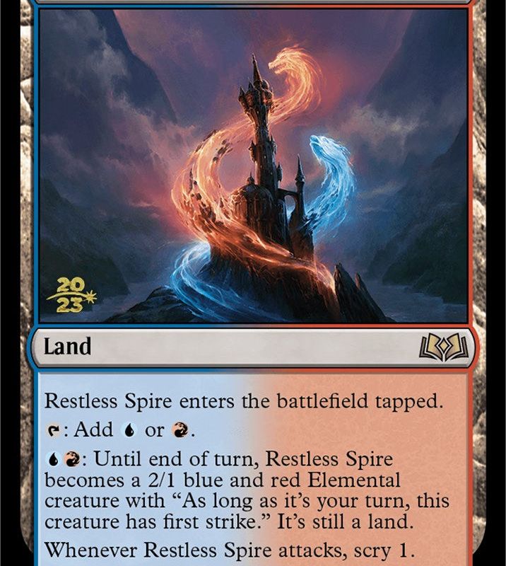Restless Spire [Wilds of Eldraine Prerelease Promos]