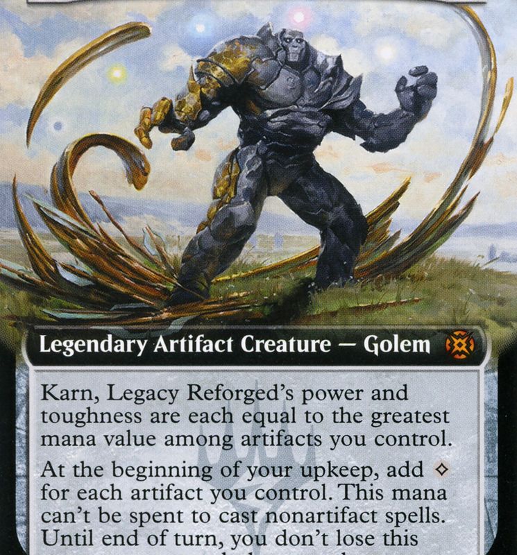 Karn, Legacy Reforged (Extended Art) [March of the Machine: The Aftermath]