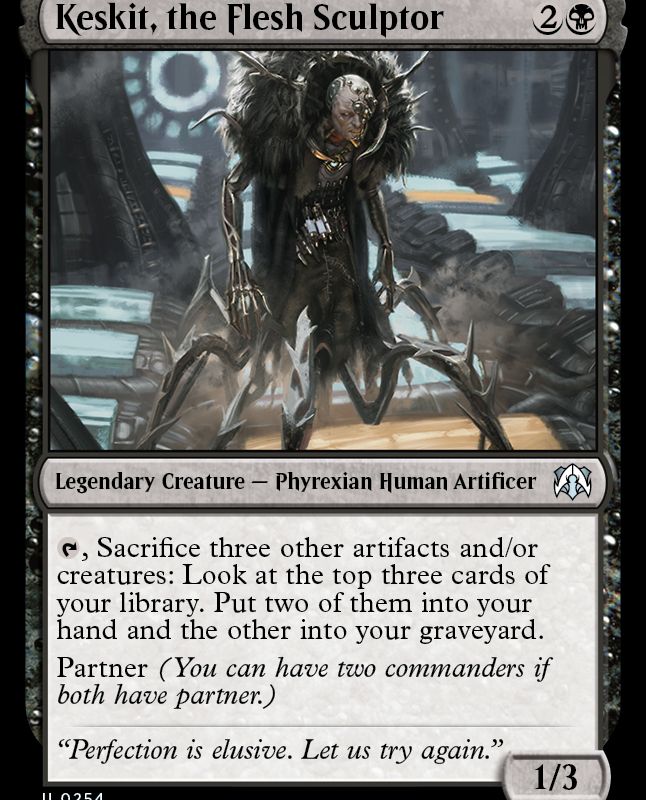 Keskit, the Flesh Sculptor [March of the Machine Commander]