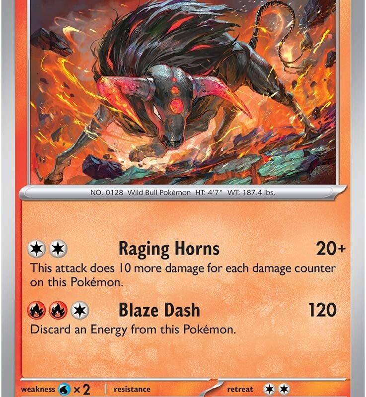 Paldean Tauros (028/193) [Scarlet & Violet: Paldea Evolved]
