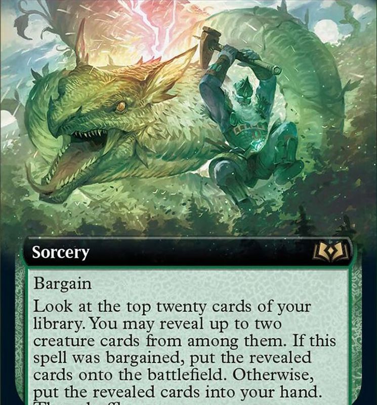 Thunderous Debut (Extended Art) [Wilds of Eldraine]