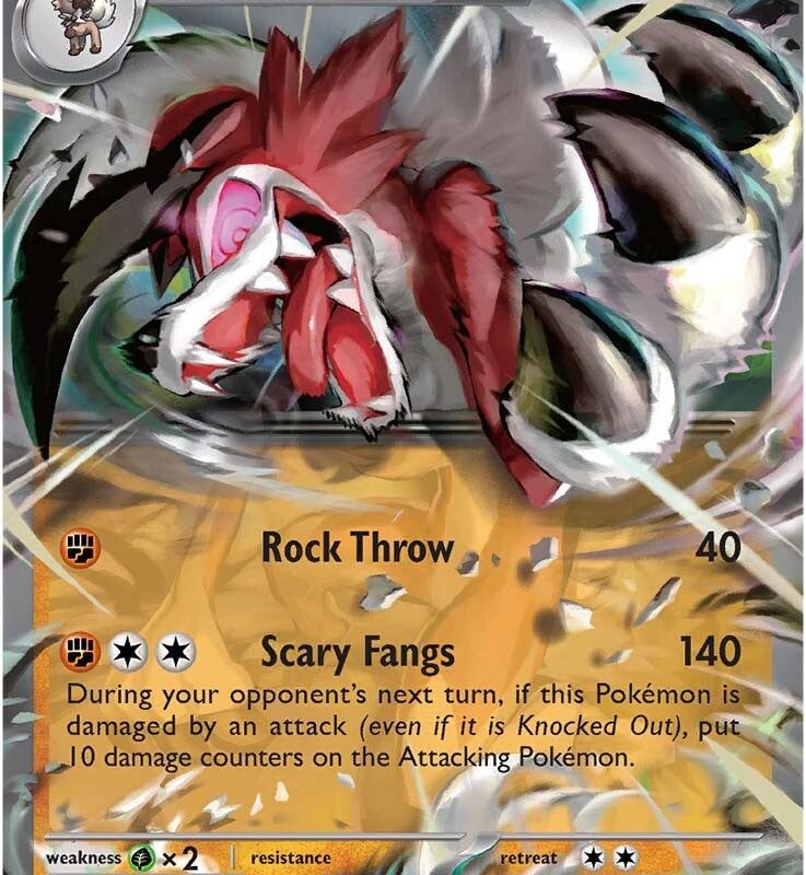 Lycanroc ex (117/193) [Scarlet & Violet: Paldea Evolved]