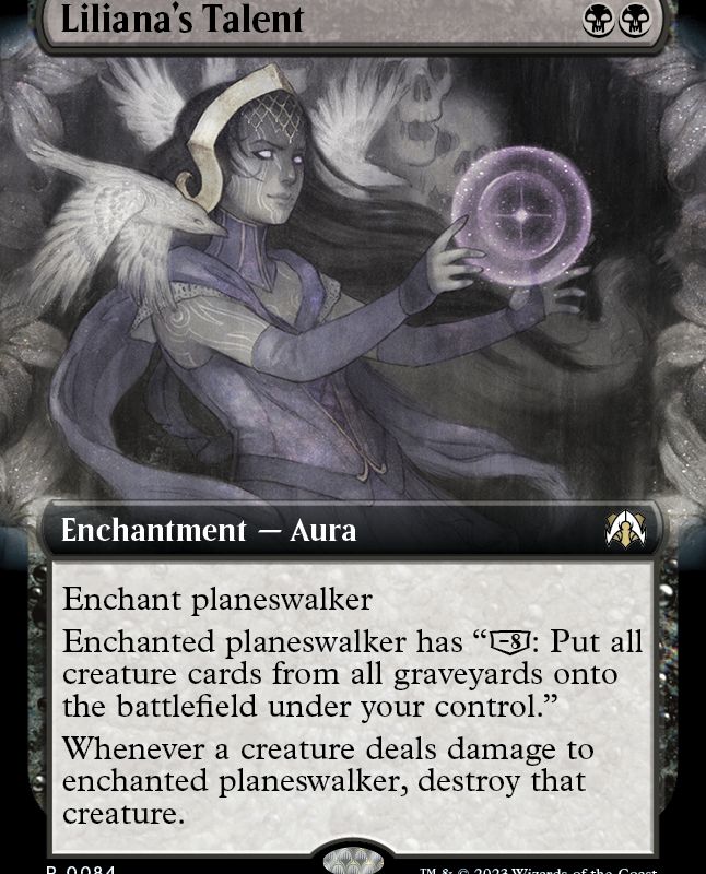 Liliana's Talent (Extended Art) [March of the Machine Commander]