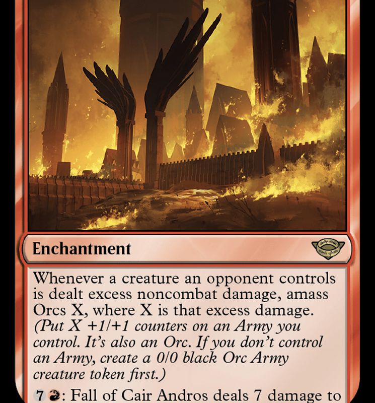 Fall of Cair Andros [The Lord of the Rings: Tales of Middle-Earth]