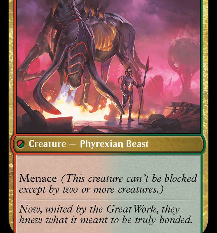 Bonded Herdbeast // Plated Kilnbeast [March of the Machine]
