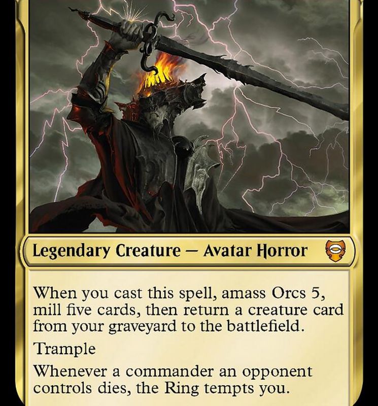 Sauron, Lord of the Rings [The Lord of the Rings: Tales of Middle-Earth Commander]