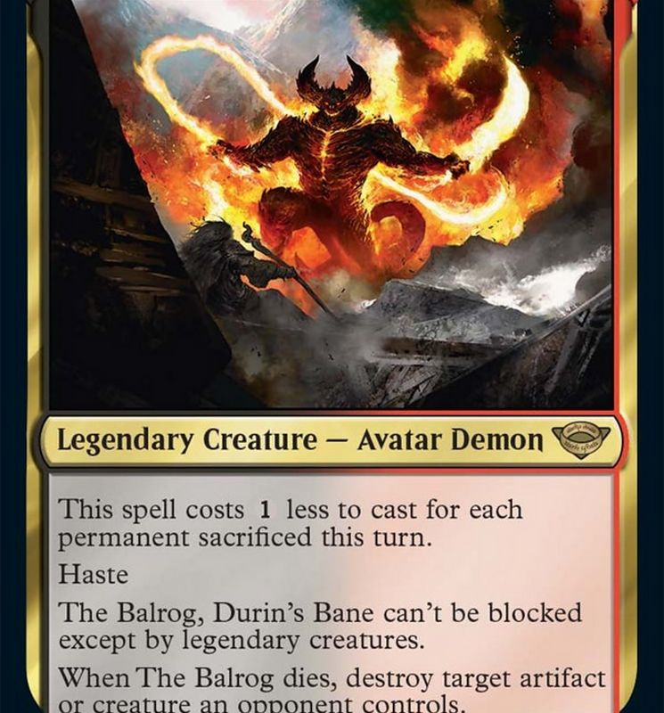 The Balrog, Durin's Bane [The Lord of the Rings: Tales of Middle-Earth]
