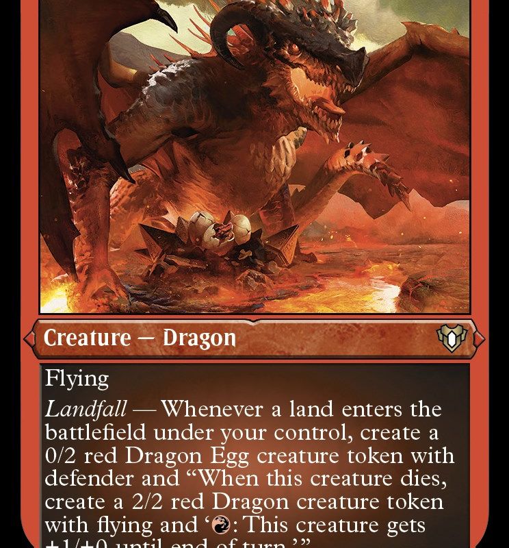 Nesting Dragon (Foil Etched) [Commander Masters]