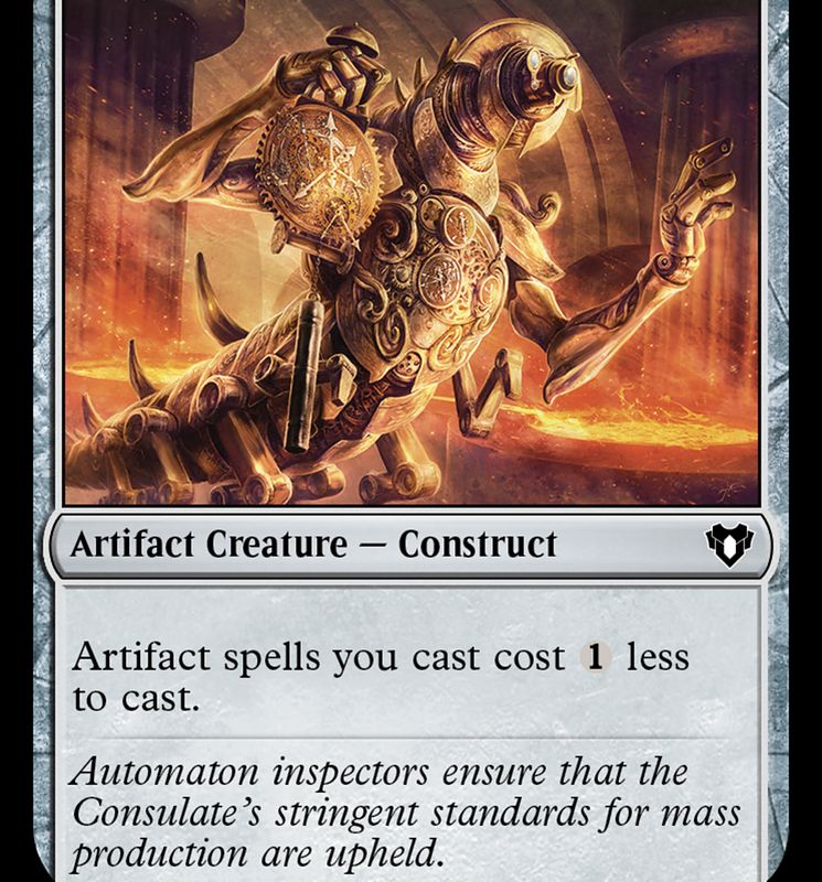 Foundry Inspector [Commander Masters]