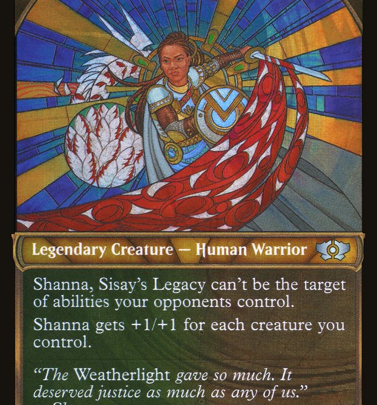 Shanna, Sisay's Legacy (Halo Foil) [Multiverse Legends]