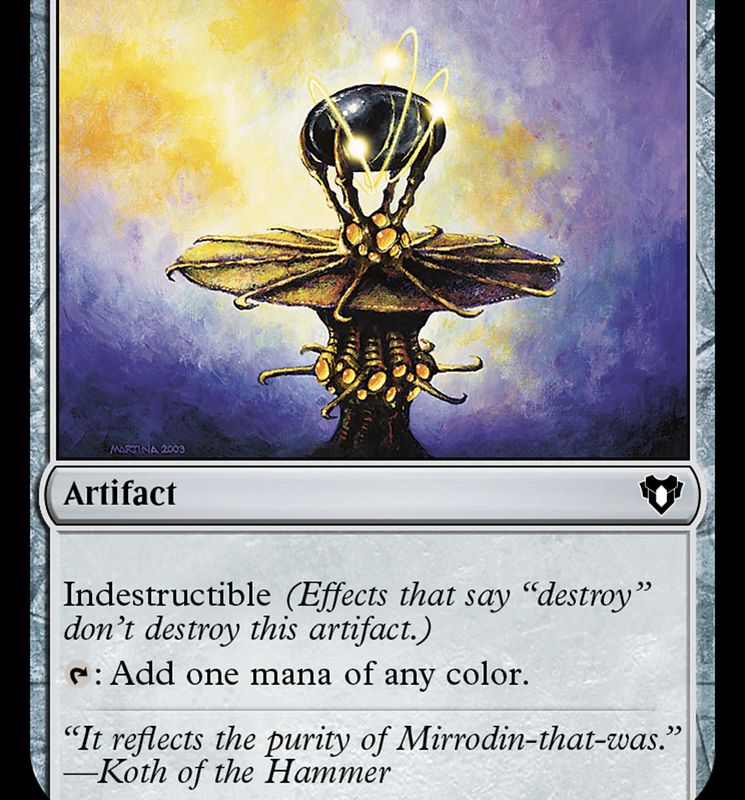 Darksteel Ingot [Commander Masters]