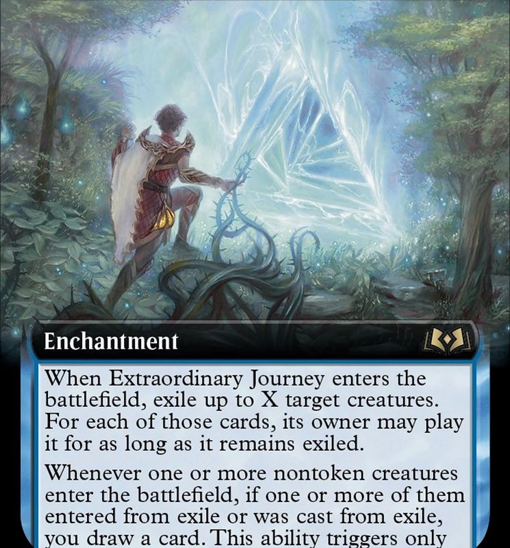 Extraordinary Journey (Extended Art) [Wilds of Eldraine]