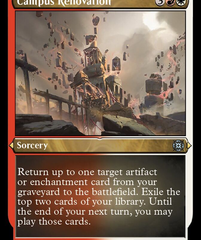 Campus Renovation (Foil Etched) [March of the Machine: The Aftermath]