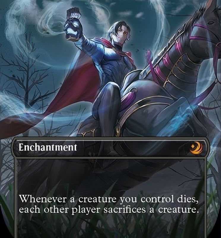 Grave Pact (Anime Borderless) (Confetti Foil) [Wilds of Eldraine: Enchanting Tales]
