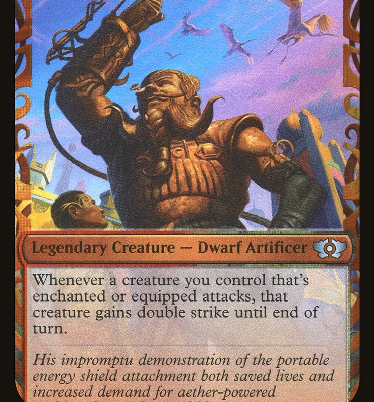 Reyav, Master Smith (Halo Foil) [Multiverse Legends]