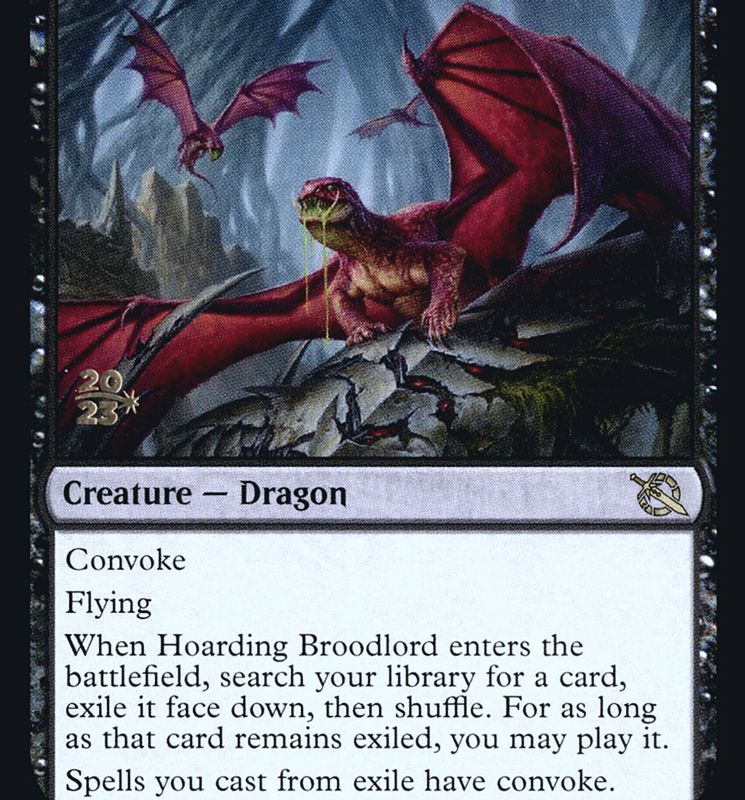 Hoarding Broodlord [March of the Machine Prerelease Promos]