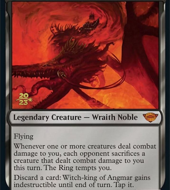 Witch-king of Angmar [The Lord of the Rings: Tales of Middle-Earth Prerelease Promos]