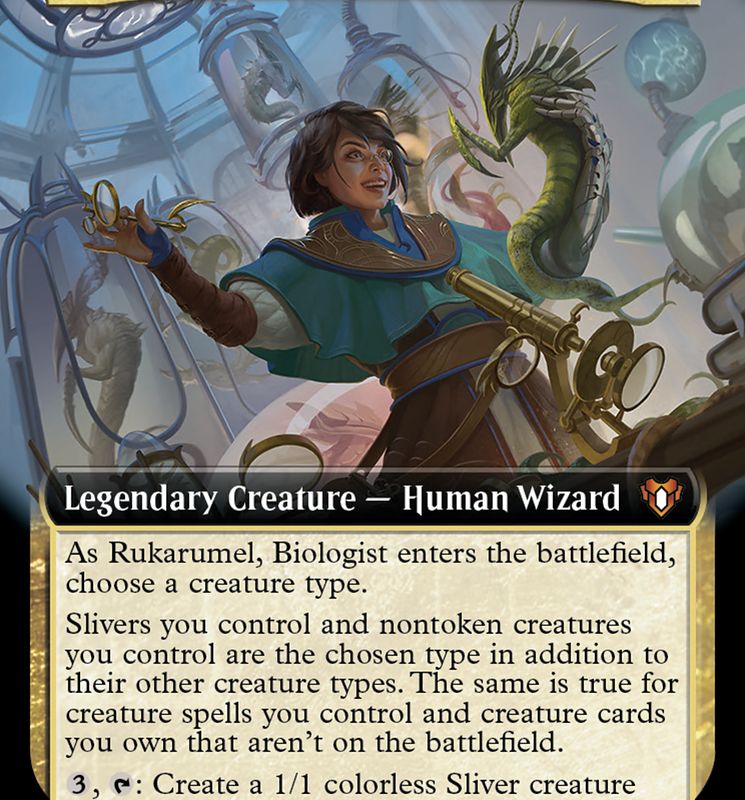 Rukarumel, Biologist (Extended Art) [Commander Masters]